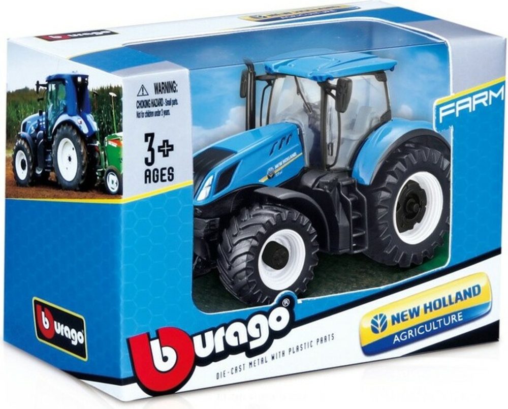Bburago 2020 Bburago Farm Tractor na setrvačníkem 10cm ASST (24ks)
