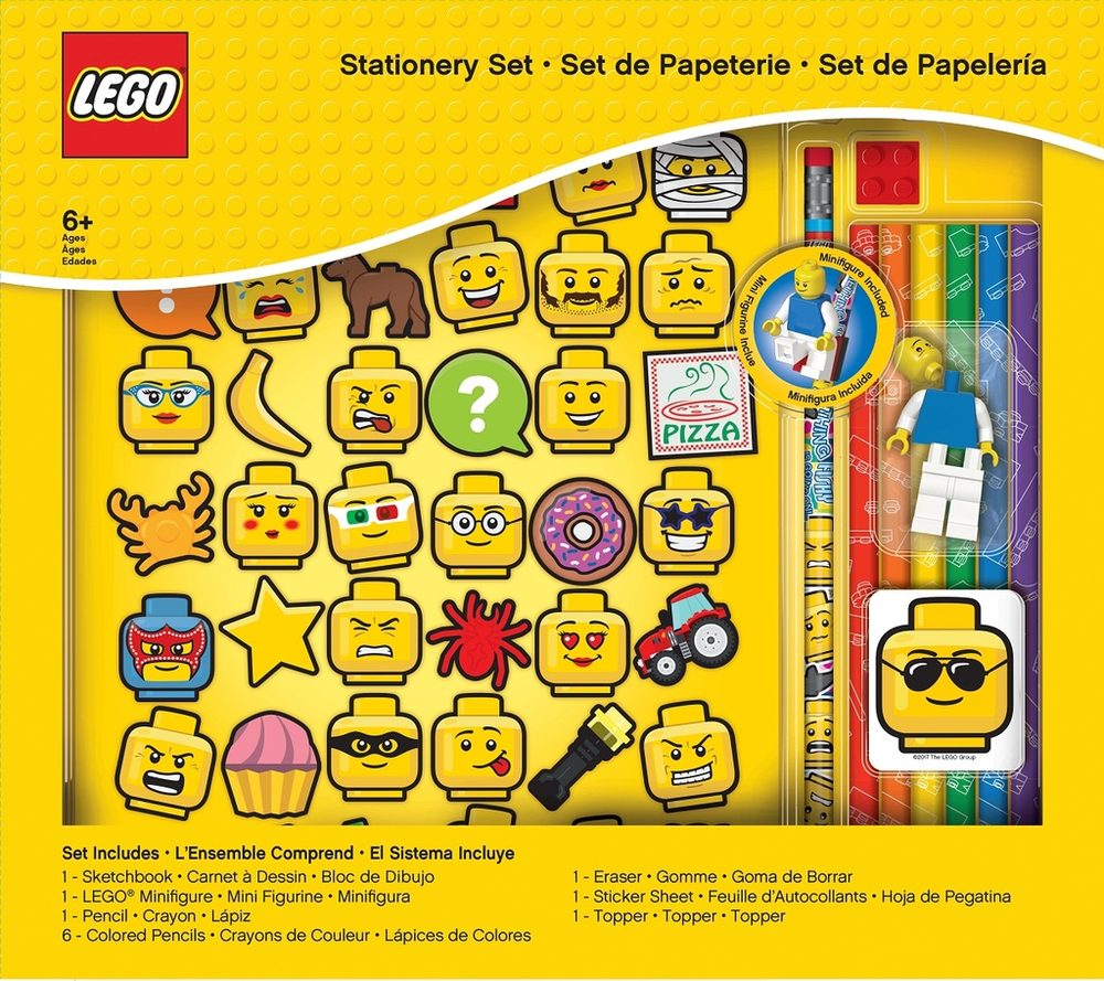 Popron.cz LEGO Iconic Stationery Set se zápisníkem