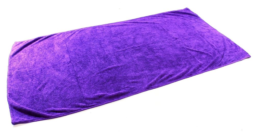 Popron.cz Rychleschnoucí ručník z mikrovlákna 100 x 50 cm - fialový (APT)