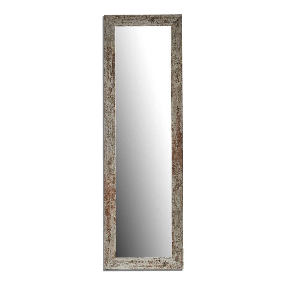 Popron.cz Nástěnné zrcadlo Harry Dřevo Starožitný povrch (40,5 x 1,5 x 130,5 cm)