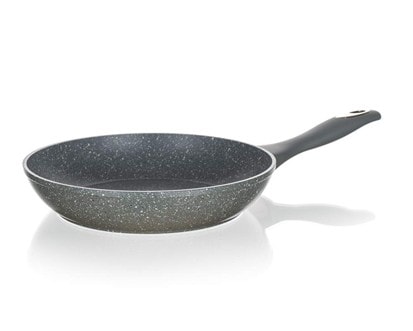 Levně BANQUET Pánev s nepřilnavým povrchem GRANITE Grey 24 cm