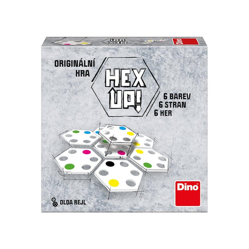 Dino HEX UP! Rodinná hra