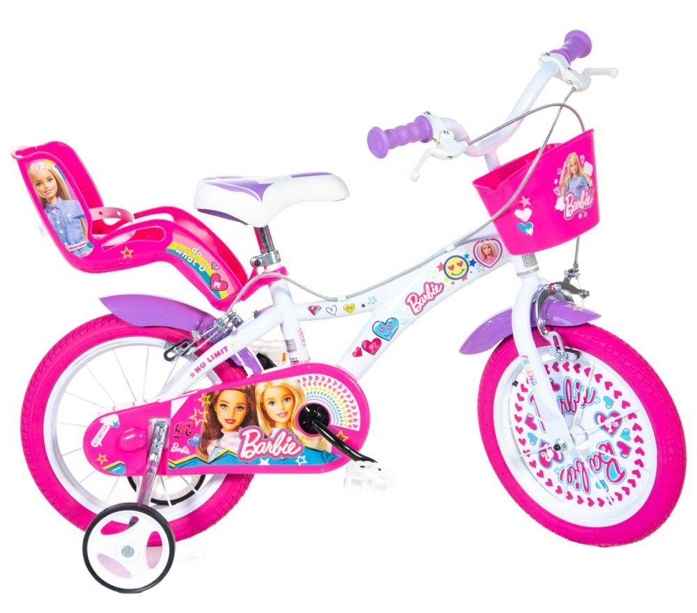 DINO Bikes Dětské kolo Dino Bikes 614G-BAF Barbie 14