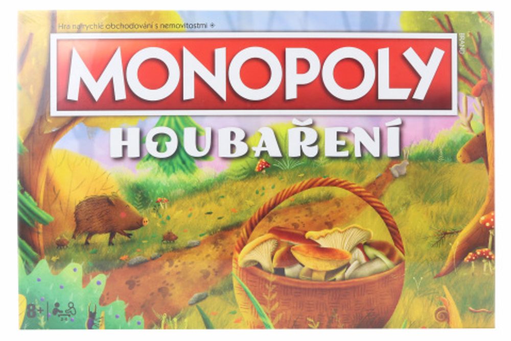 Popron.cz Monopoly Houbaření