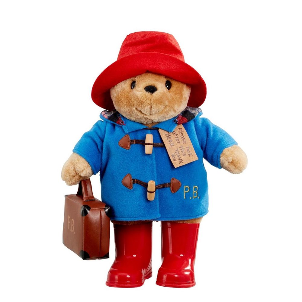 Rainbow Design Limited Rainbow Plyšový Paddington s botami a kufříkem