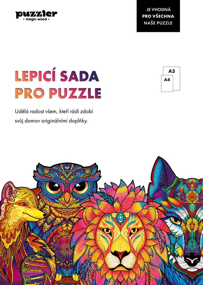 Puzzler Lepicí sada pro puzzle