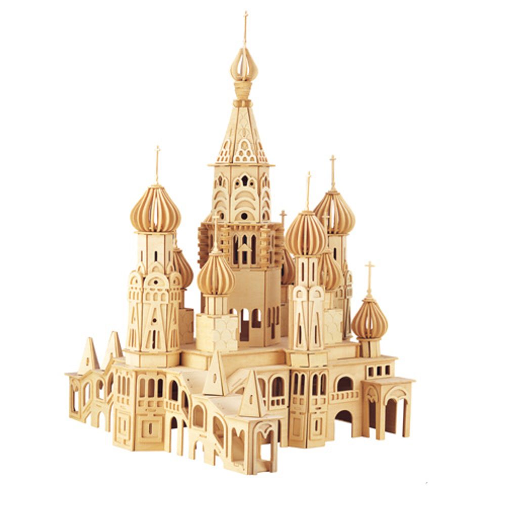 Woodcraft construction kit Woodcraft Dřevěné 3D puzzle kostel Petersburg