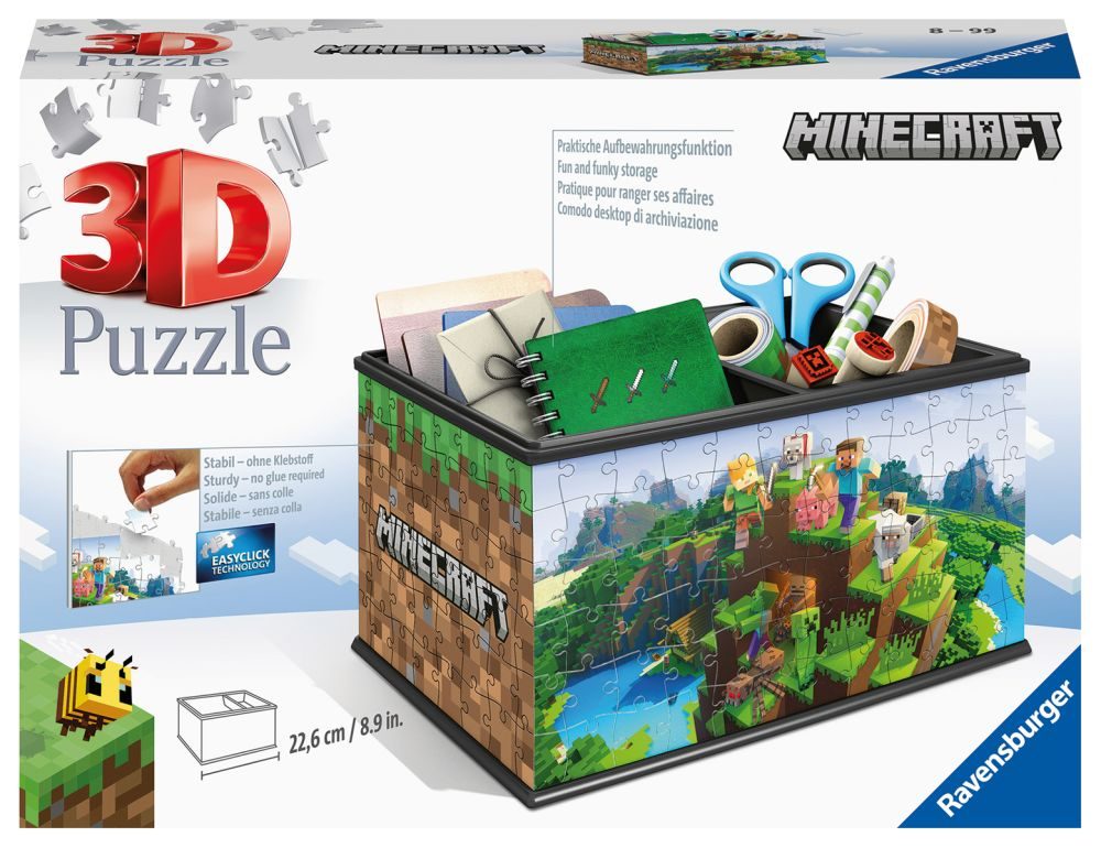 Ravensburger Úložná krabice Minecraft 216 dílků