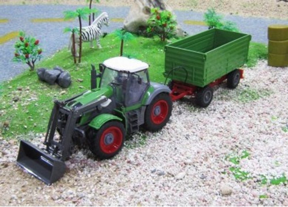 Rayline GmbH RC traktor se sklápěcím vozem a funkční lopatou