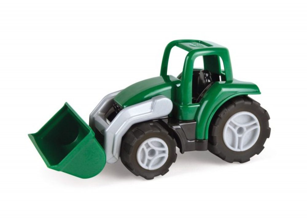 Lena Auto Workies traktor plast 14cm v krabičce 18x10x7cm 18m+