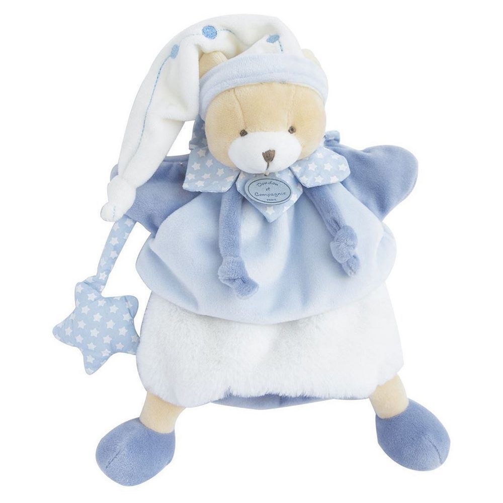 Doudou et Compagnie Paris Doudou Plyšový maňásek medvěd 28 cm