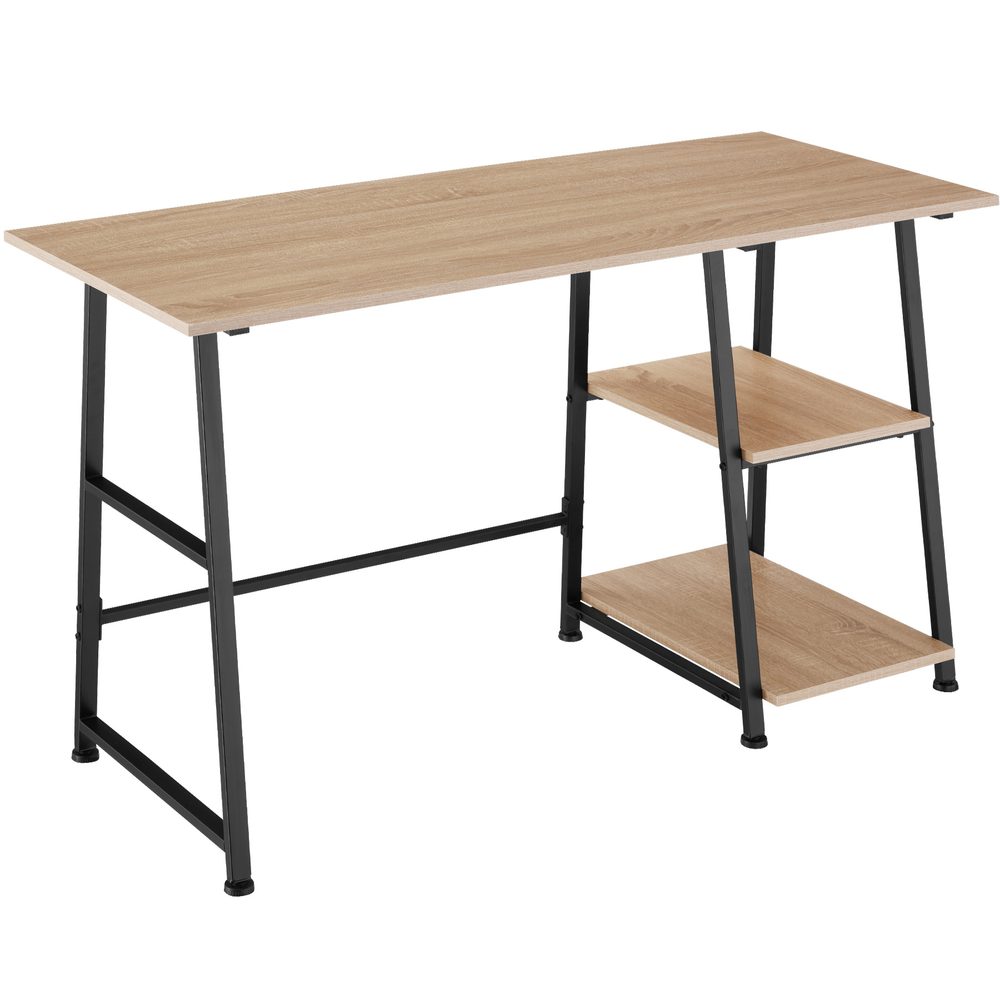 tectake 404696 psací stůl paisley 120x50x73,5cm - Industrial světlé dřevo, dub Sonoma - Industrial světlé dřevo