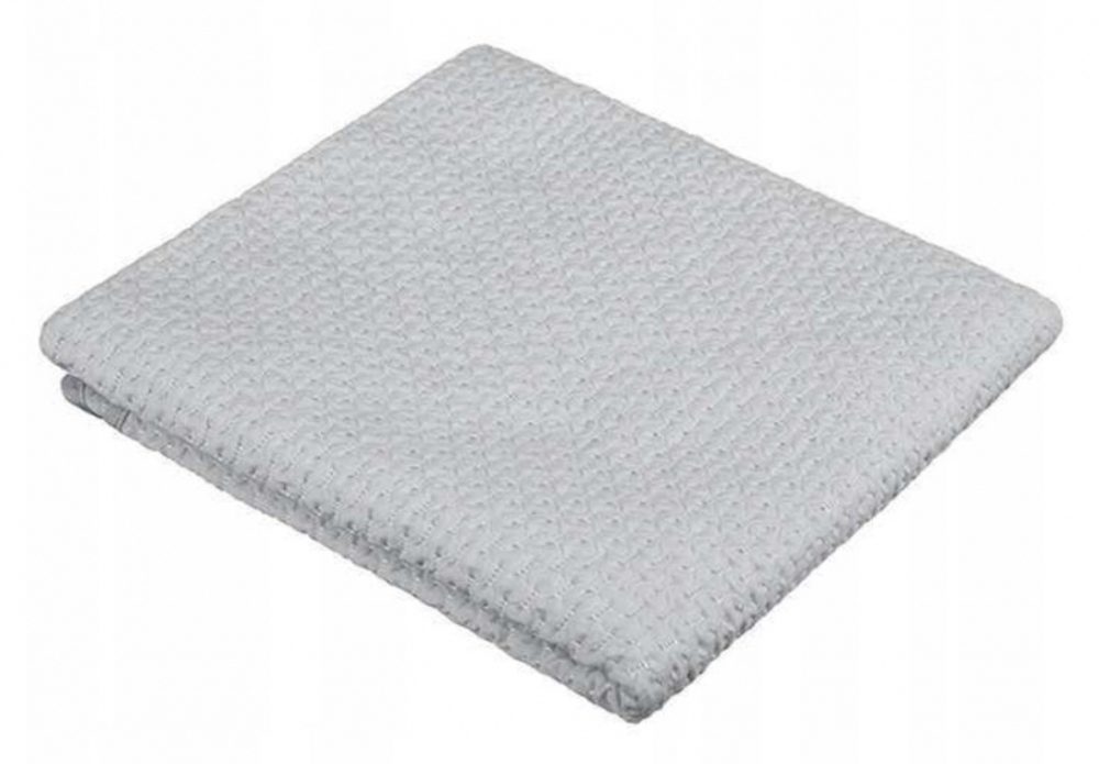 akuku Dětská bavlněná deka, 80x90 cm, šedá, Akuku