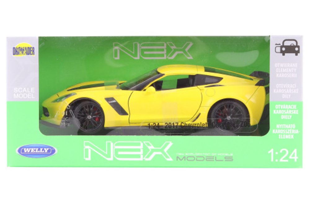 LAMPS Chevrolet Corvette Z06 2017 1:24