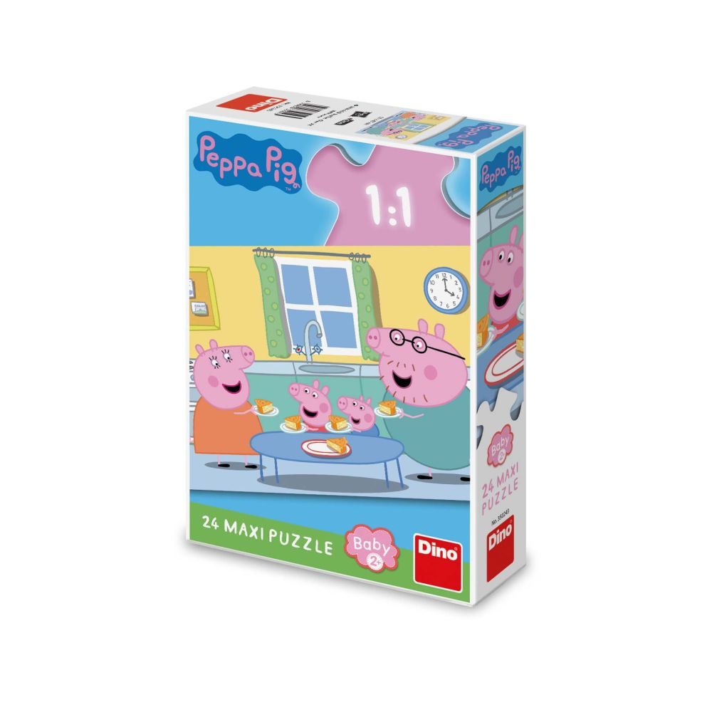 Dino PEPPA PIG - OBĚD 24 maxi Puzzle