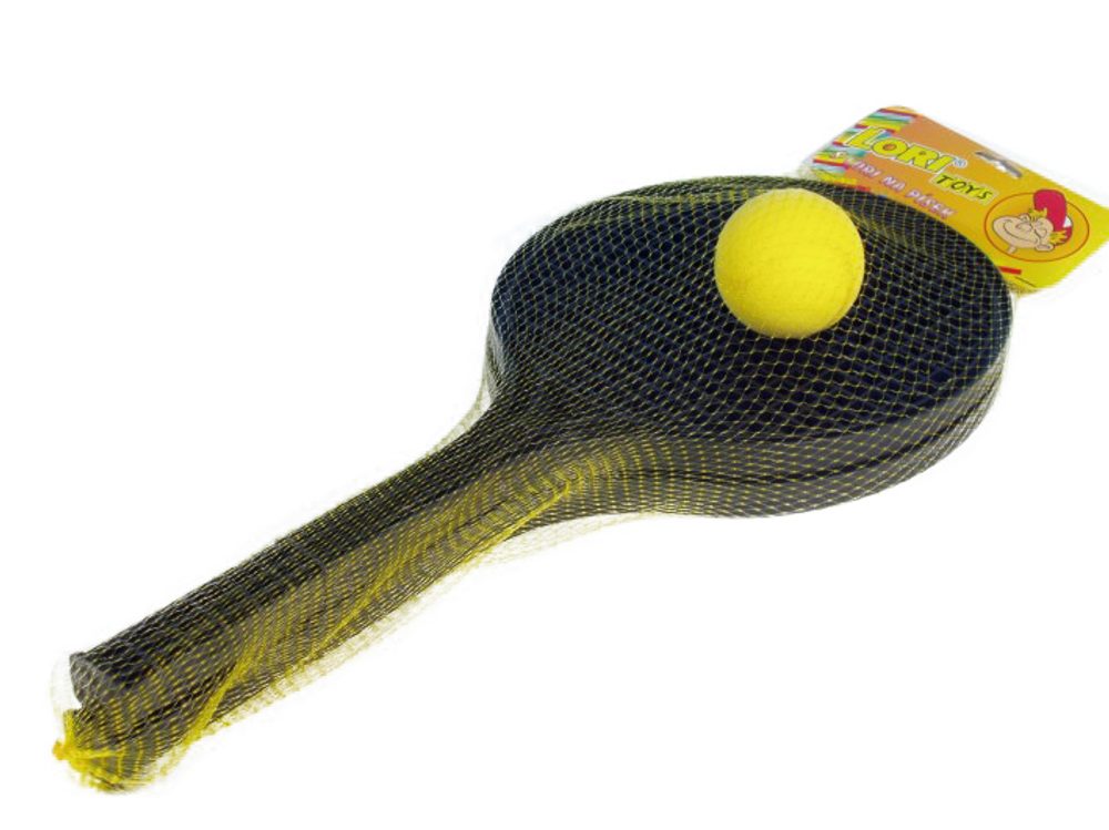 RAPPA Soft tenis černý + 1 míček