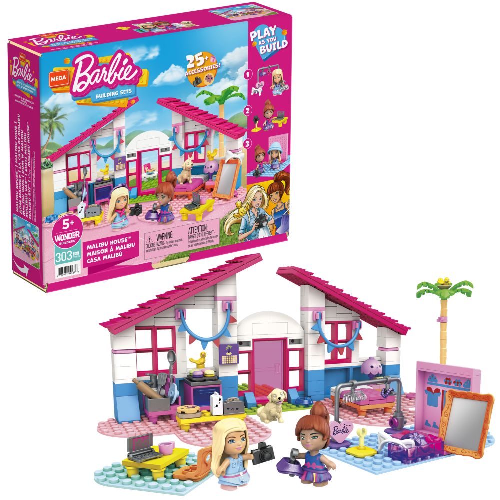 MATTEL MEGA CONSTRUX BARBIE DŮM SNŮ DREAMHOUSE