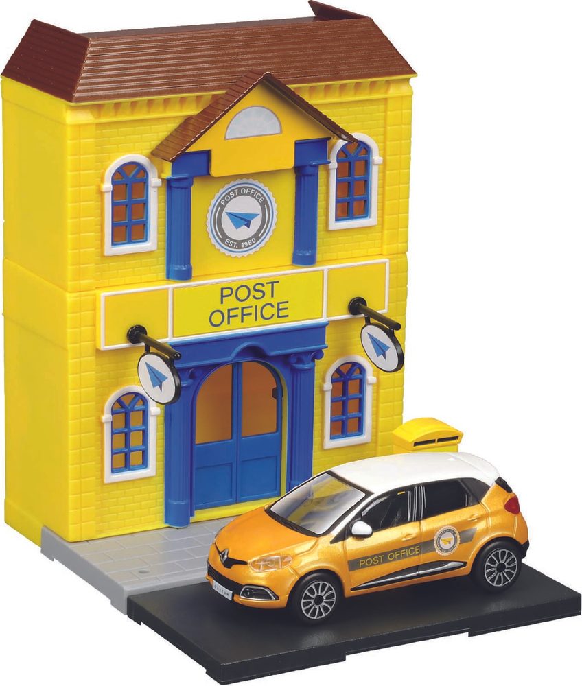 Bburago 2020 Bburago 1:43 Street Fire City Post Office