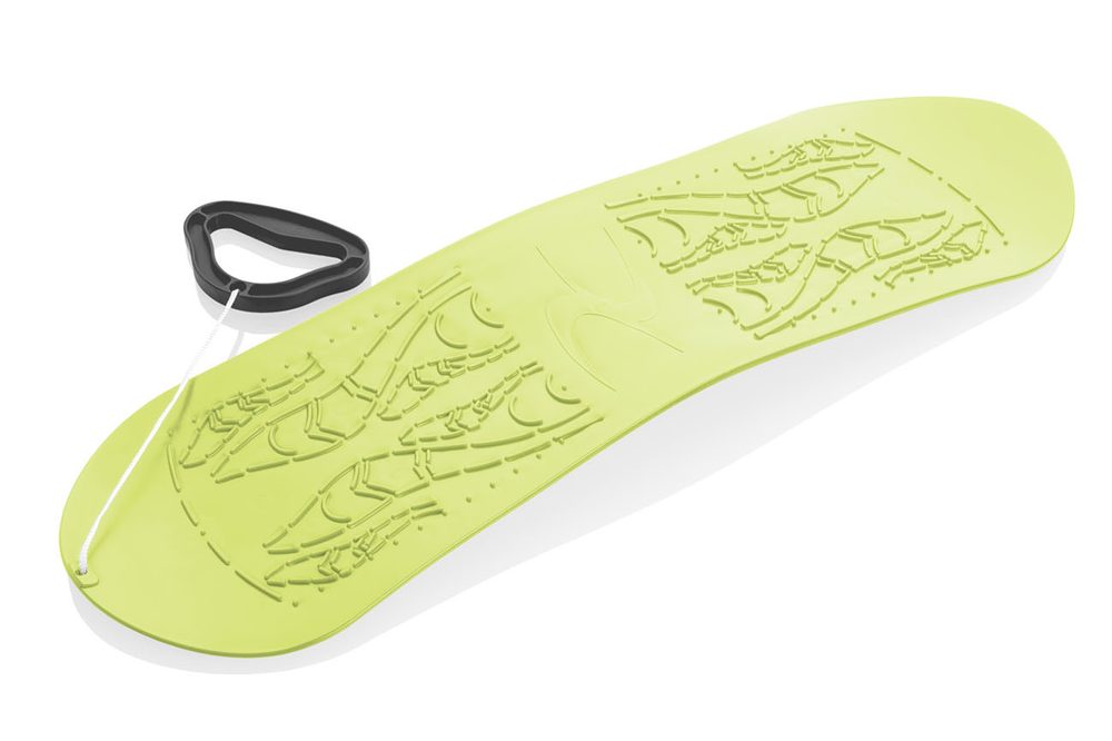 Plastkon Acra snowboard dětský plastový 05-A2033 - limetková