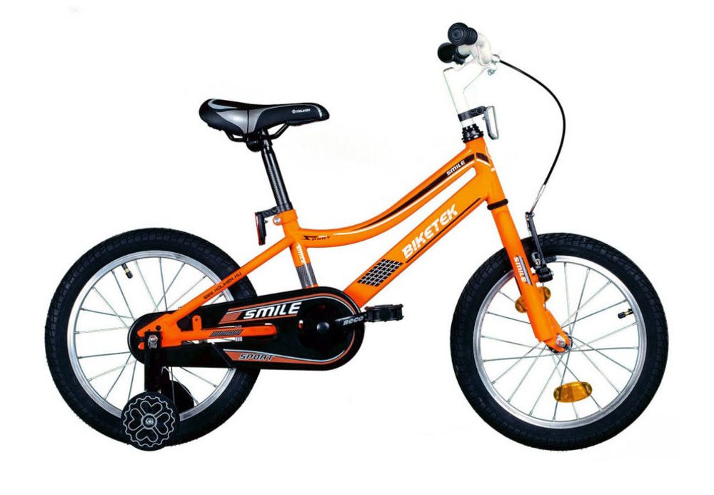 Koliken Dětské kolo Koliken Biketek Smile oranžové 16