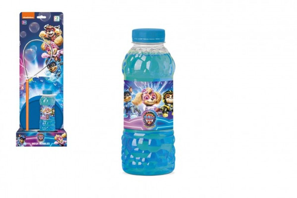 DODO Bublifuk Tlapková patrola/Paw Patrol sada na tvorbu bublin + náplň 0,45L na kartě 15x42x12cm