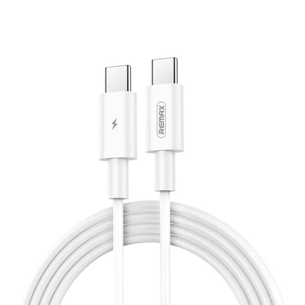 Remax Kabel USB-C do USB-C Remax Marlik, 1 m, 100 W (bílý)