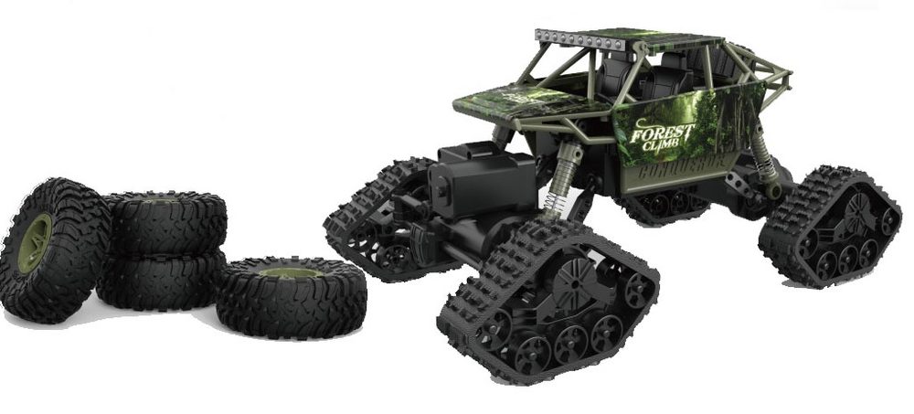 DF models s-Idee RC crawler Forest Climb s pásy i pneu 1:18