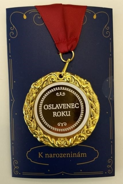 Albi Přání s medailí - Oslavenec roku