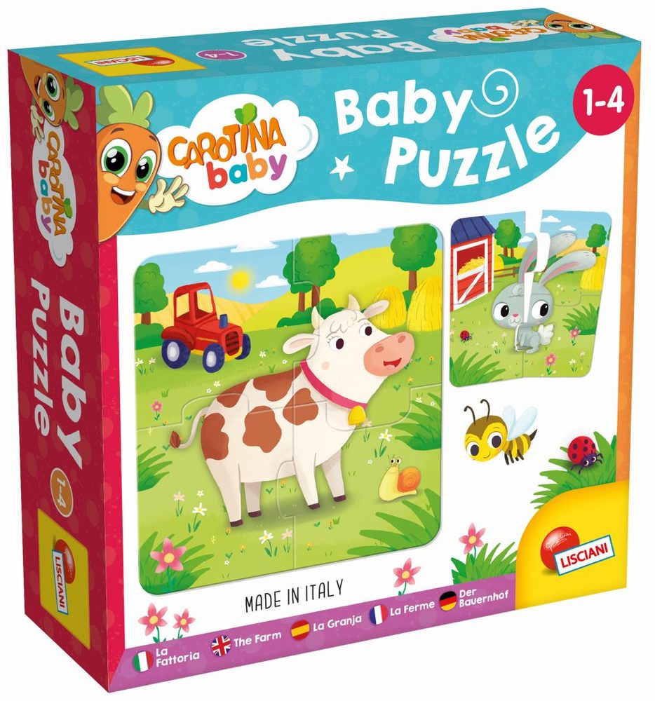 Liscianigioch CAROTINA BABY PUZZLE - Farma