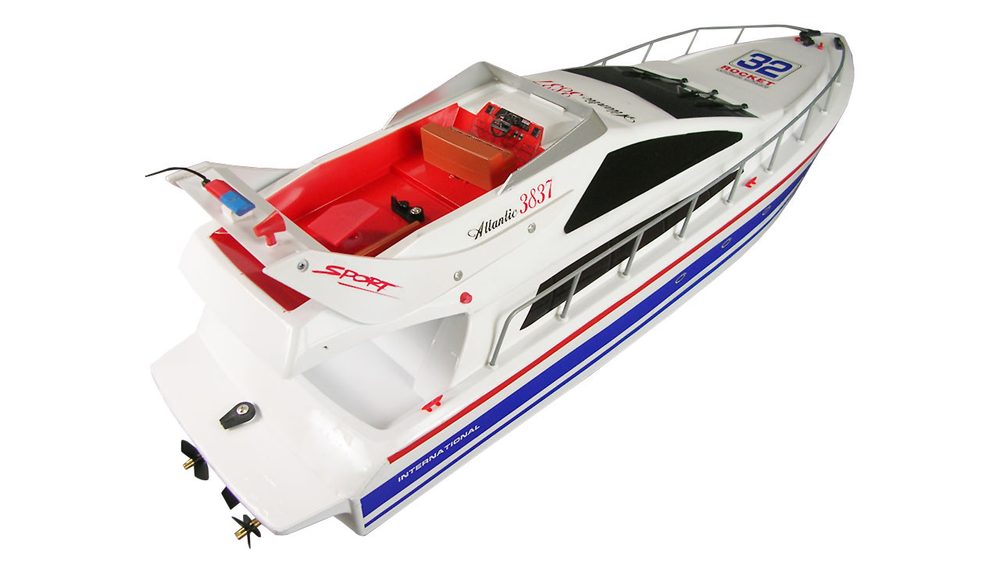 Siva GmbH Amewi RC loď Atlantic Yacht 73 cm modrá RTR sada