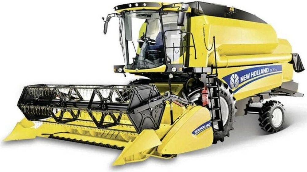 Bburago 2023 Bburago Farmland Kombajn na obilí New Holland TC5.90 - 18cm