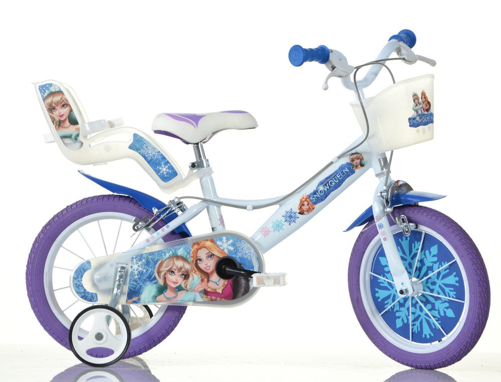 Dino bikes 144R SQ SNOW QUEEN 14" 2018 dětské kolo -II jakost