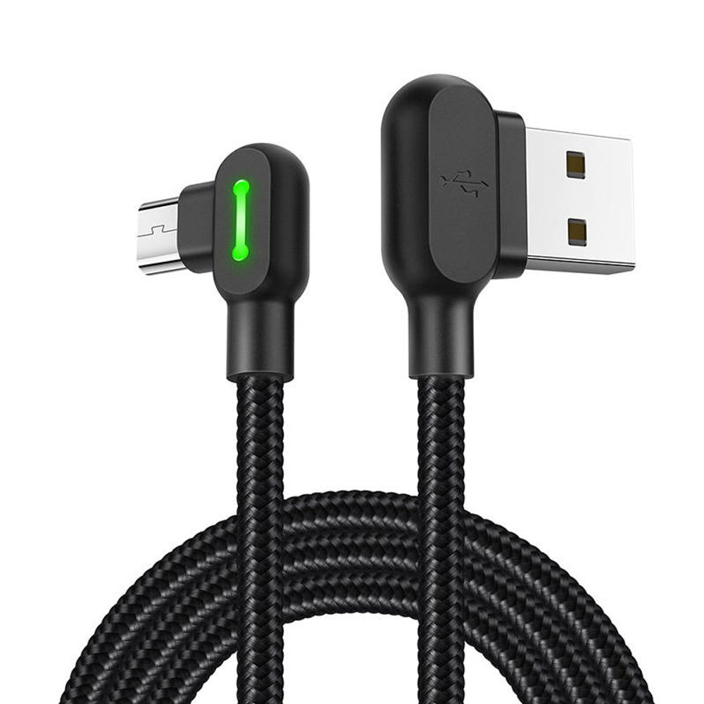 Mcdodo Kabel USB-Micro USB Mcdodo CA-5280 LED, 3 m (černý)