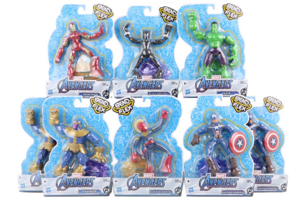 LAMPS Avengers figurka Bend and Flex