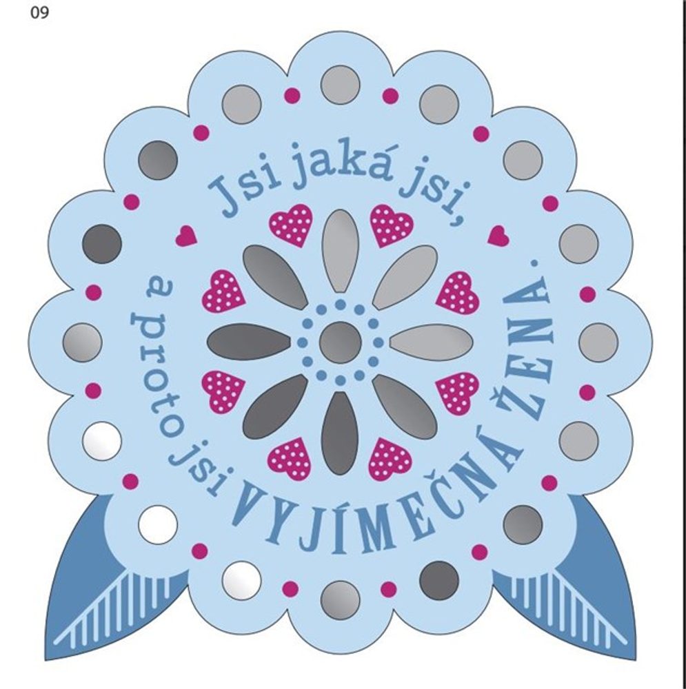 Albi 09_Vyjímečná žena_kytička Albi 09_Vyjímečná žena_kytička