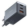 Mcdodo CH-1544 GaN síťová nabíječka, 2x USB-C, 1x USB, 67W + kabel USB-C na USB-C (černá)