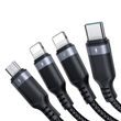 Datový USB kabel Joyroom S-1T4018A18 4v1 USB-C / Lightning / 3,5A / 1,2 m (černý)