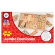 Bigjigs Toys Velké dřevěné domino