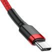Baseus Cafule Kabel USB-C PD 2.0 QC 3.0 60W 1m - červený