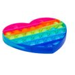 Fidget pop hračky, Antistresers Hračka, Rainbow, Rainbow, 3 Druh, hviezda,