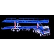 Stavebnice Monti 19 Autotransport Liaz 1:48 v krabici 31,5x16,5x7,5cm