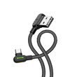 Kabel USB-C Mcdodo CA-5280 LED, 0,5 m (černý)