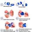 Zakončenie riadidiel s osvetlením LED