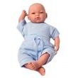 Baby Nellys 2-dílná mušelínová soupravička, tričko + kraťasky BOY, světle modrá