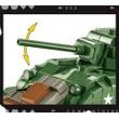 COBI 3044 COH Sherman M4A1, 1:35, 615 k, 1 f