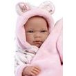 Llorens 73898 NEW BORN HOLČIČKA - realistická panenka miminko s celovinylovým tělem - 40 cm