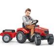 FALK Šlapací traktor 4010AB Massey Ferguson S8740 - červený