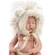 Llorens 63203 NEW BORN CHLAPEČEK - spící realistická panenka miminko s celovinylovým tělem - 31 cm
