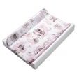 Přebalovací podložka 50x70 cm, bavlna, Zvířátka na mráčku, Baby Nellys, růžová