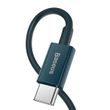 Kabel USB-C k iP, 20W, PD, 2m (modrý)